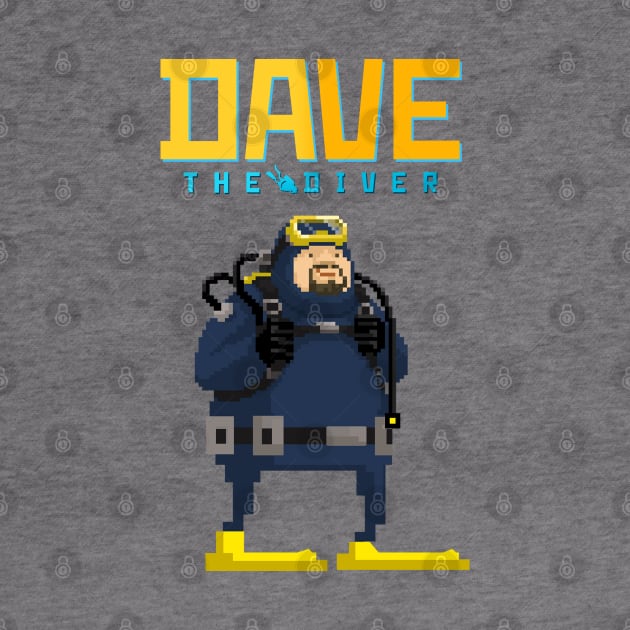 DAVE the diver Fan Art by Buff Geeks Art